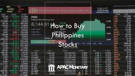 philippine stock exchange listings.